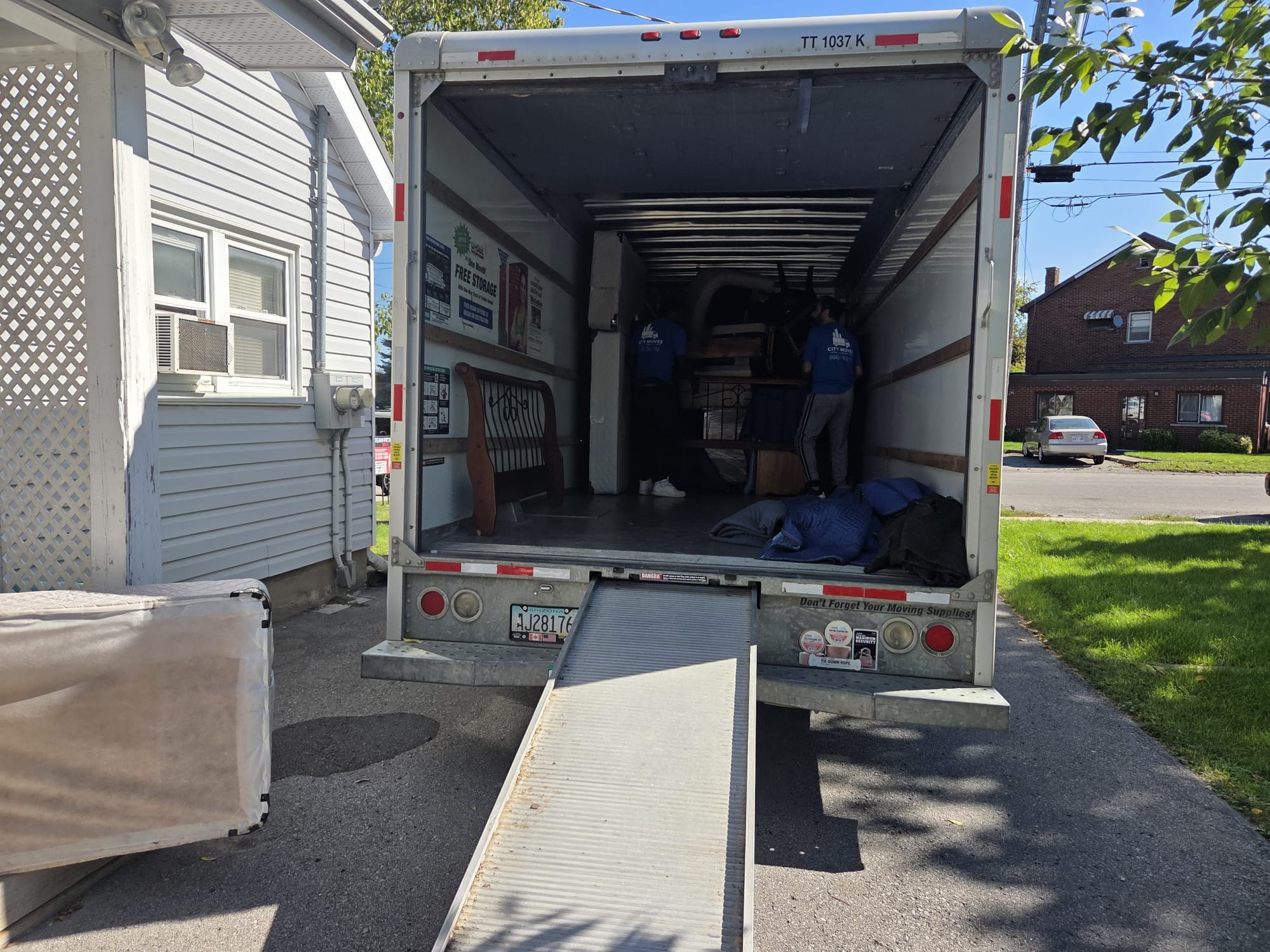 City Moves movers handling an apartment move