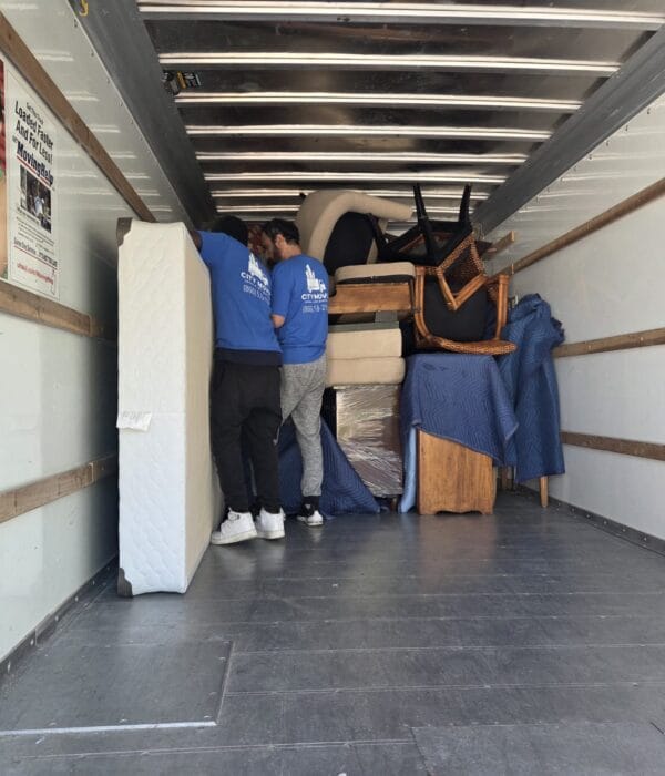 City Moves movers handling a local move