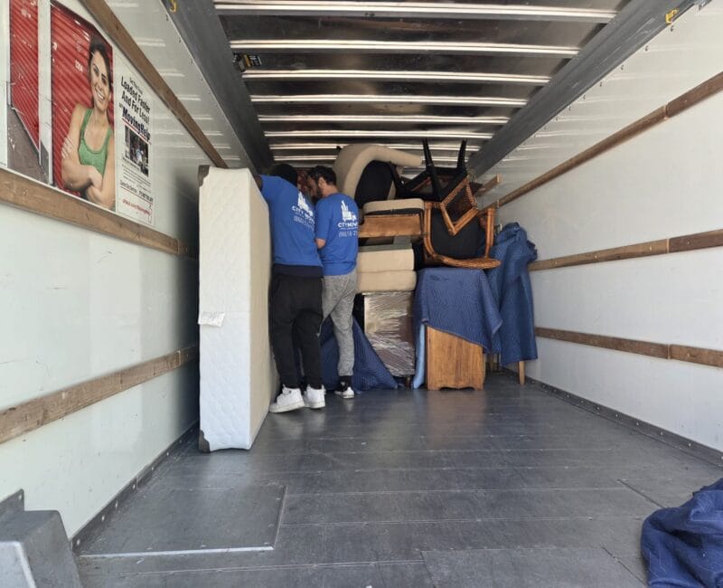 City Moves movers handling a local move
