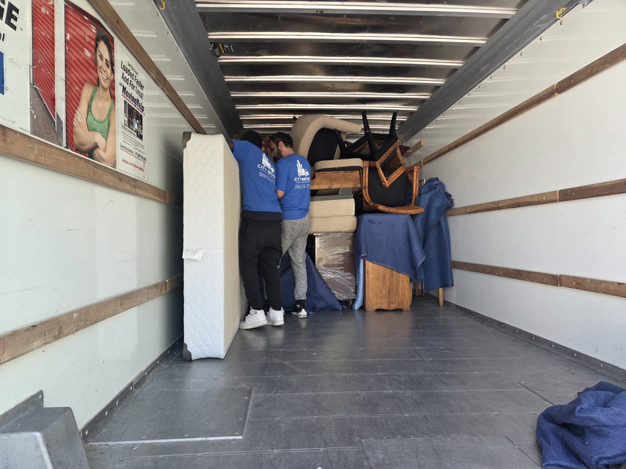 City Moves movers handling a local move