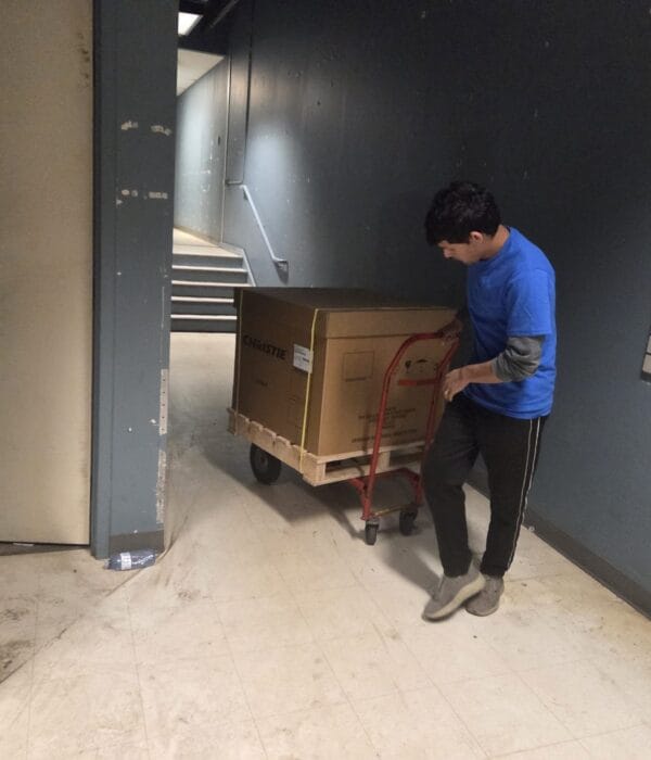 City Moves movers handling an office relocation