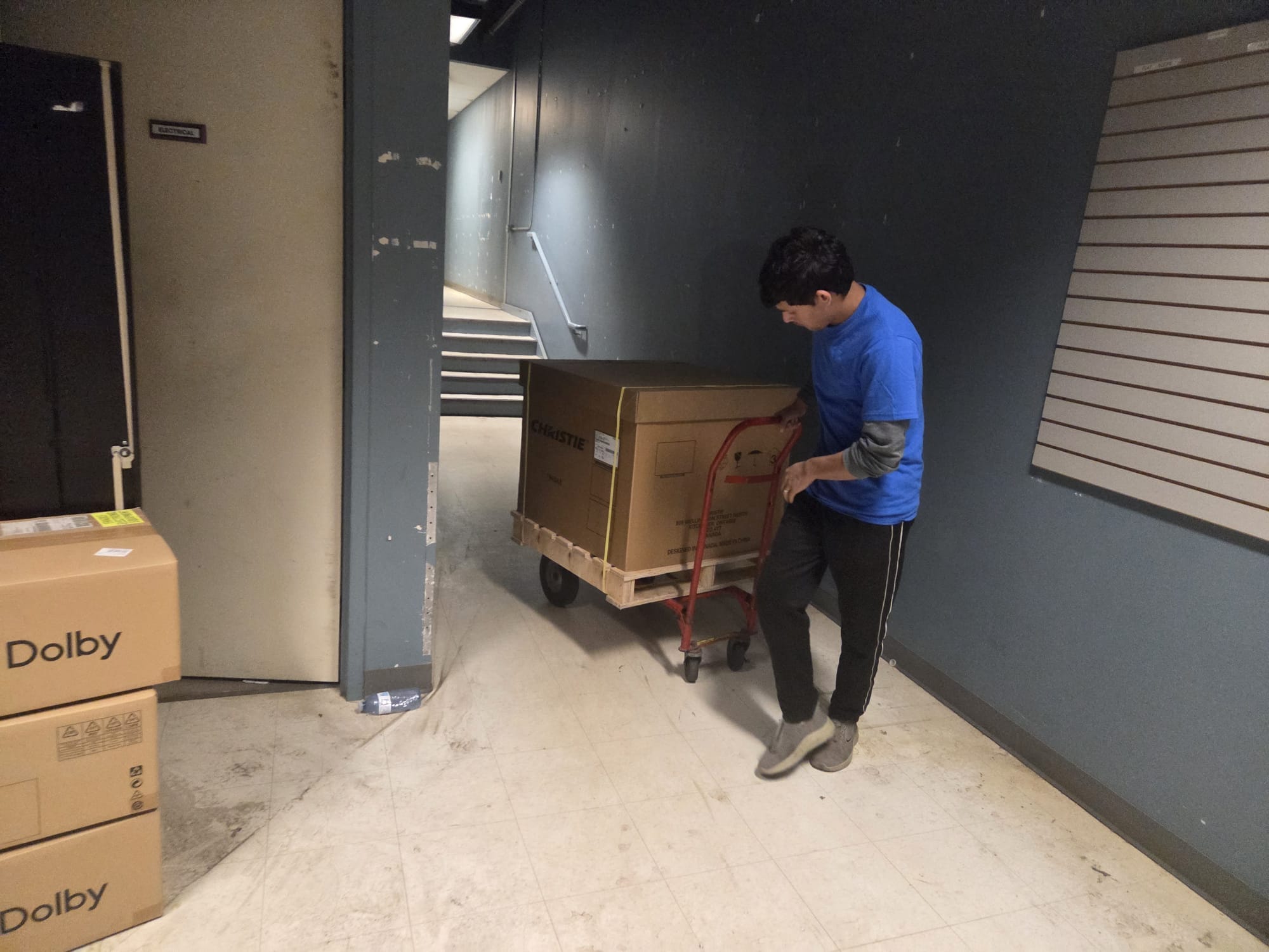 City Moves movers handling an office relocation