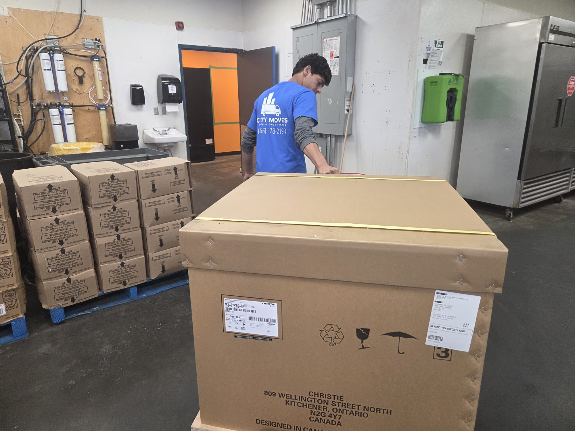 City Moves movers packing household belongings